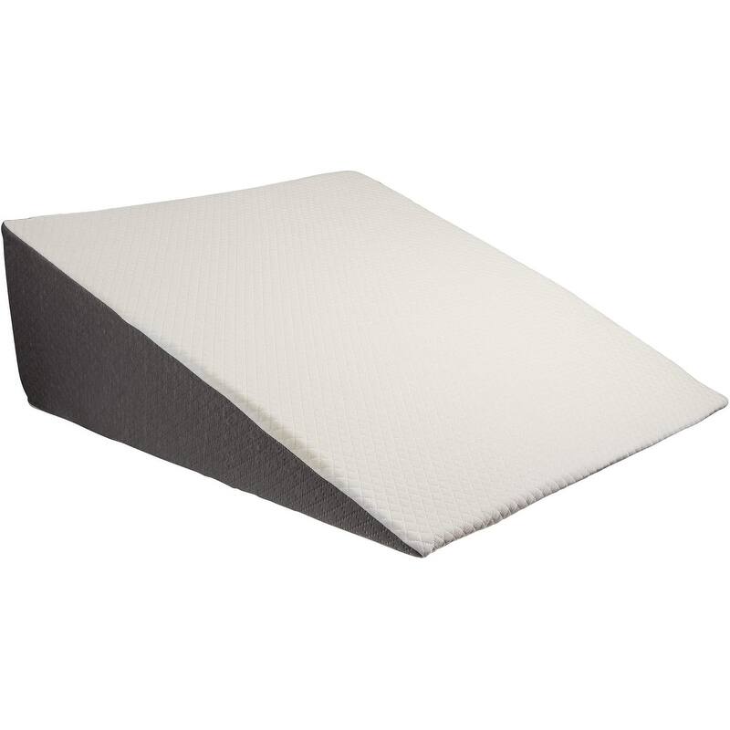 Extra Wide Bed Wedge Pillow with Memory Foam Top (Extra Large 12